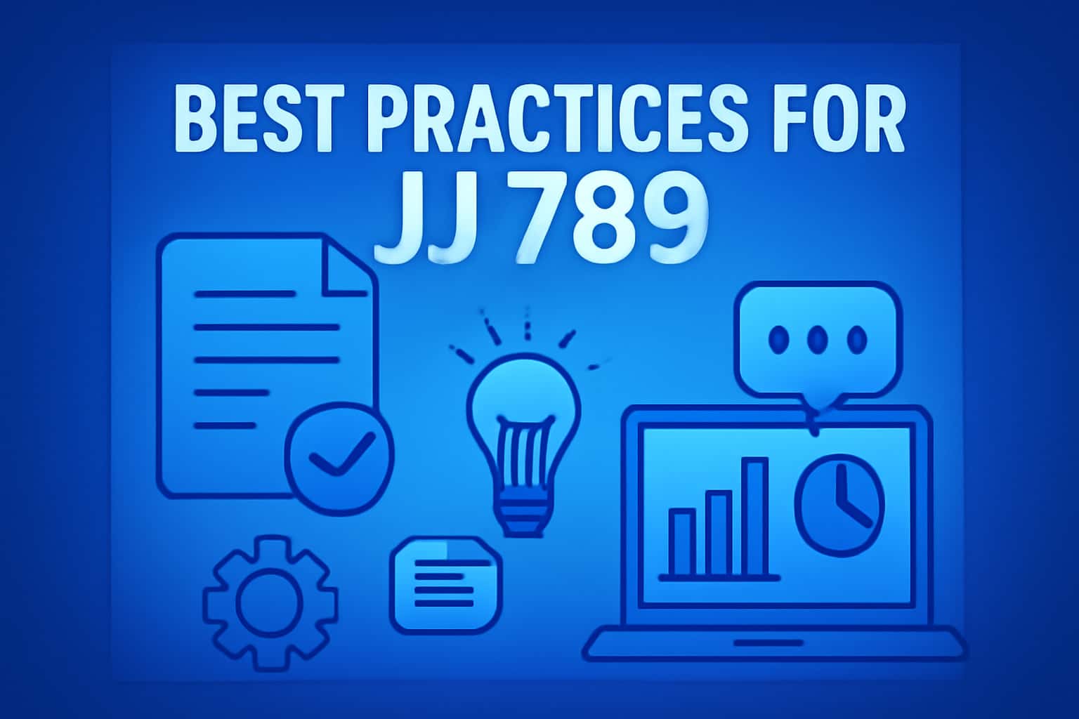 A professional image showcasing JJ 789 best practices.