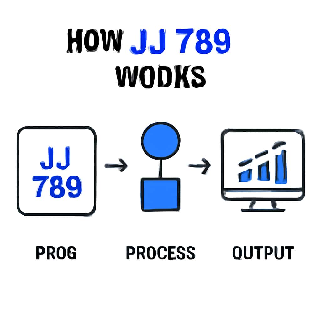 Diagram illustrating the features of the JJ 789 platform.