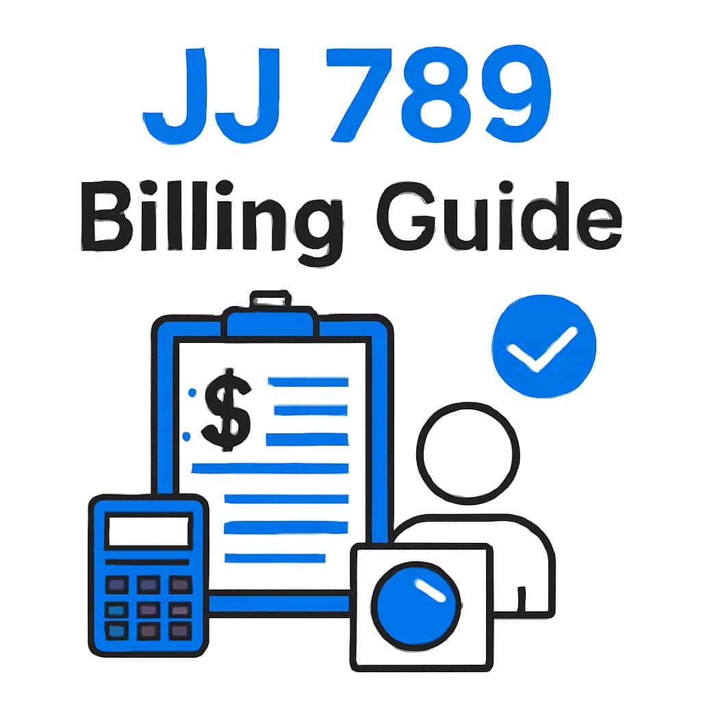 An educational diagram related to JJ 789 Billing Guide.