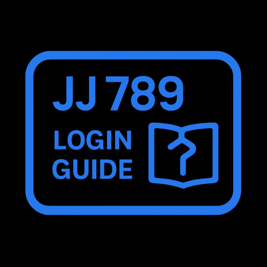 An icon representing the JJ 789 Login Guide.